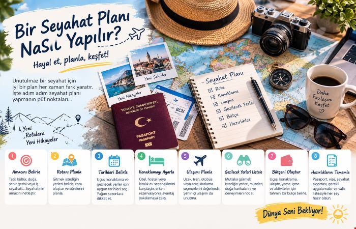 Bir Seyahat Planı Nasıl Yapılır?